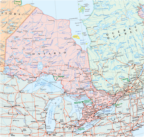 Map Ontario