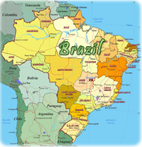 Map Brazil