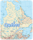 Map Quebec