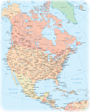 North America Map