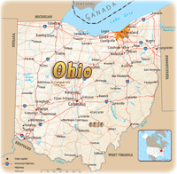 Map Ohio